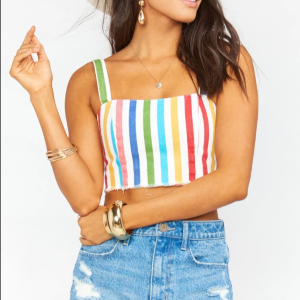 NWT Show Me Your Mumu Adele Crop Top